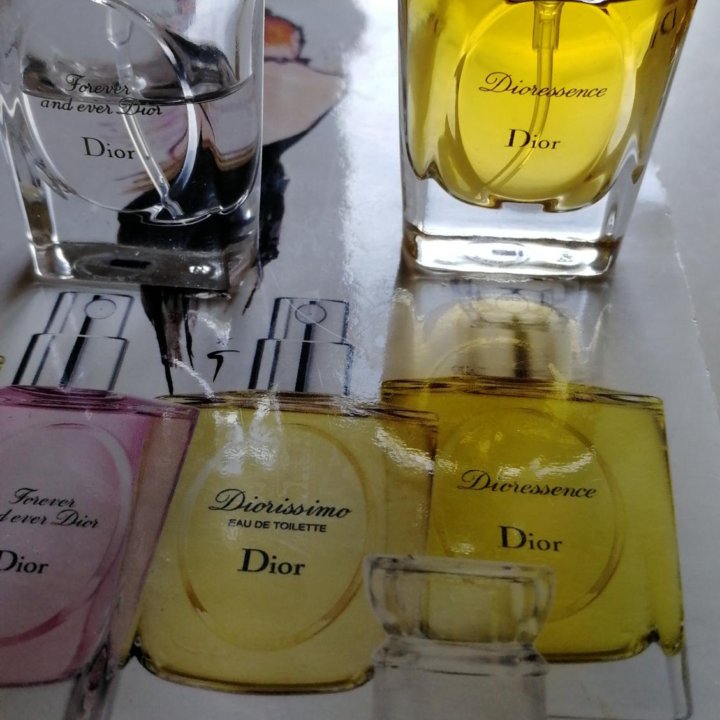 Christian Dior дорожный набор