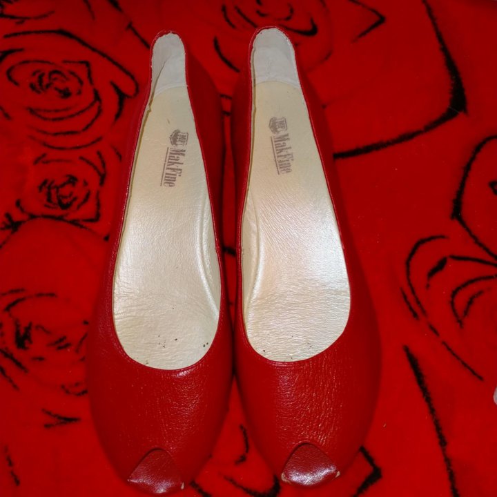 Туфли кожаные