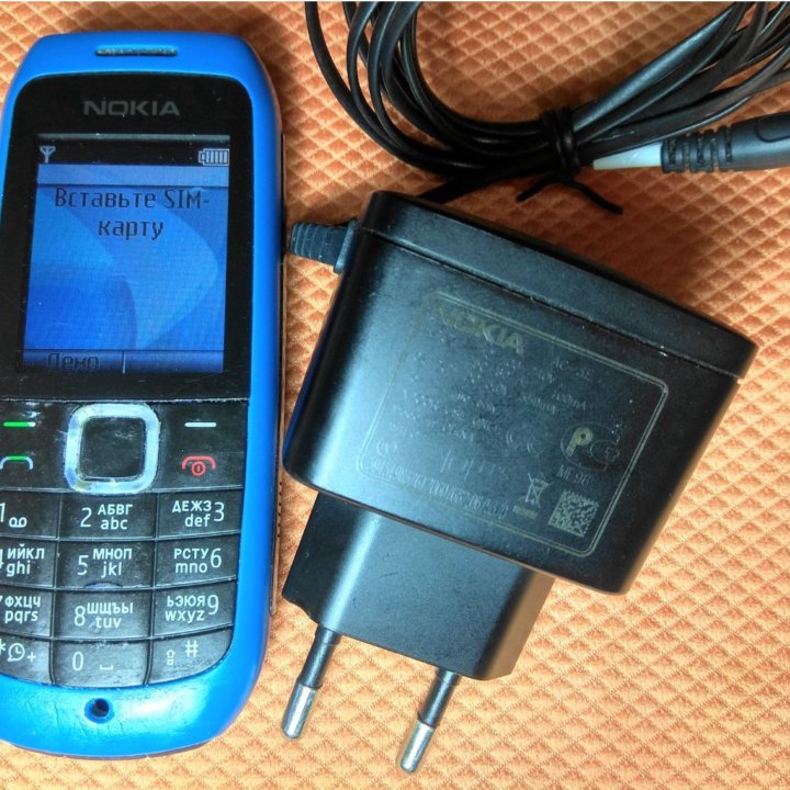 nokia 1616-2 с родной зарядкой