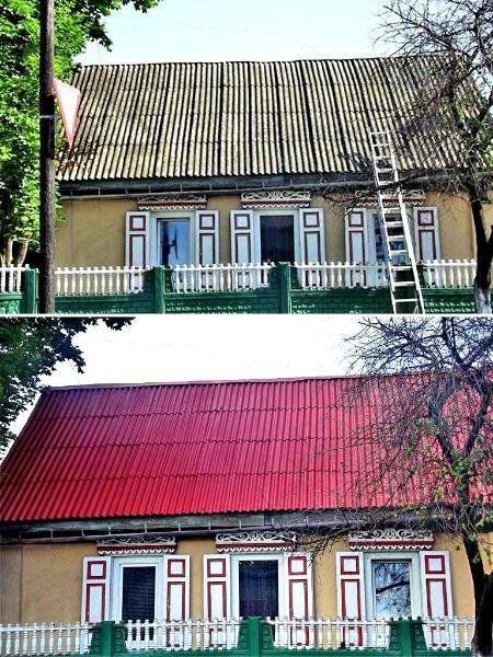 Покраска Крыши Дома в Домодедово. Мойка Крыши Дома