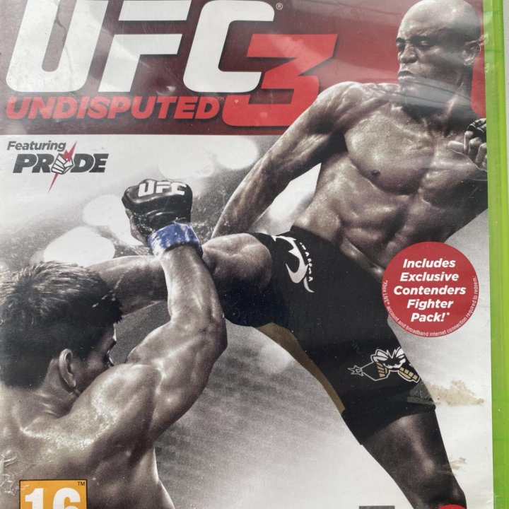 Ufc 3 Xbox 360 лицензия