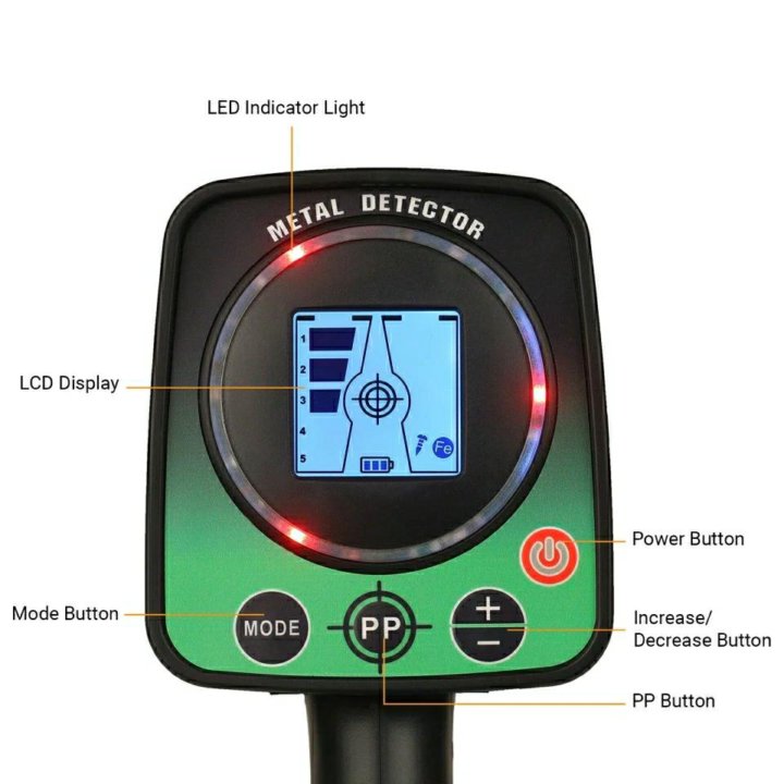 Металлоискатель md5031 для поиска монет золота