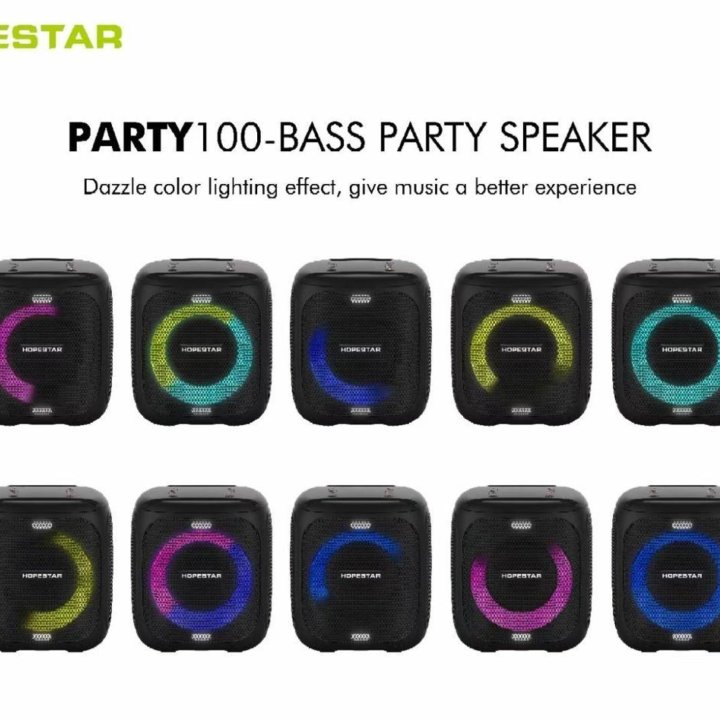 Портативная колонка HOPESTAR PARTY 100