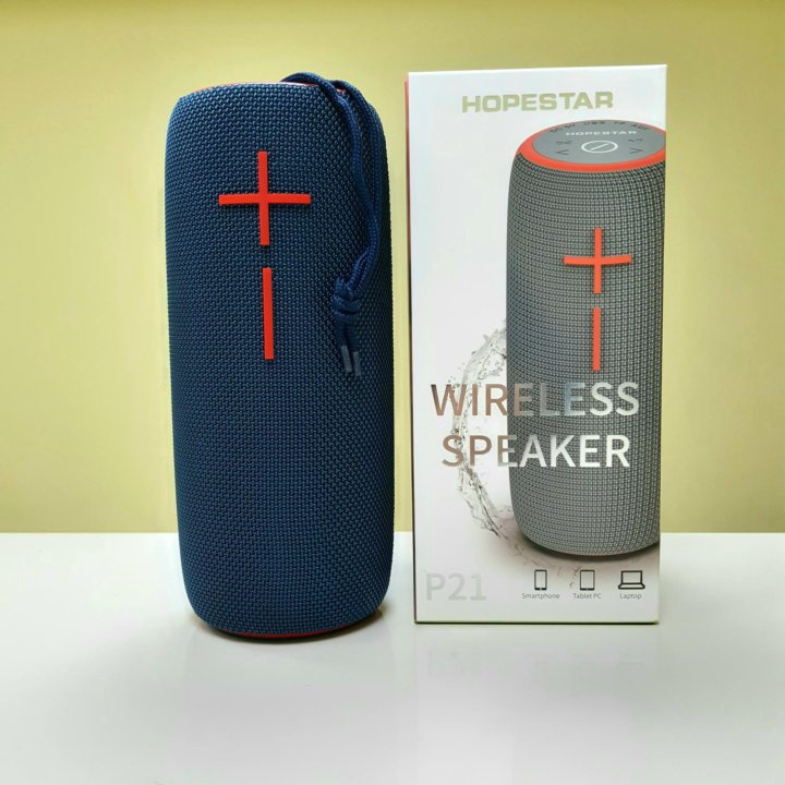 Портативная колонка Bluetooth Hopestar P21 синяя