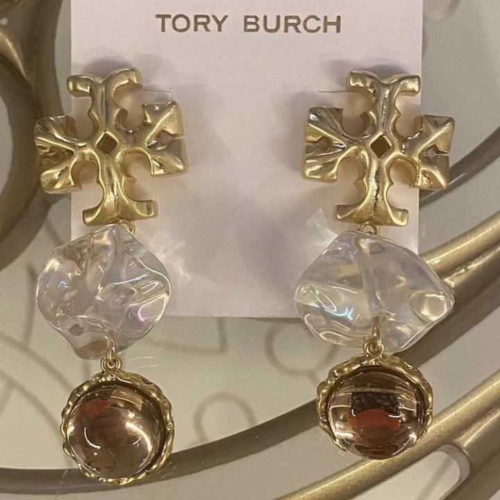 Серьги Tory Burch