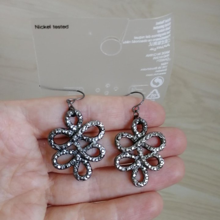 Серьги h&m