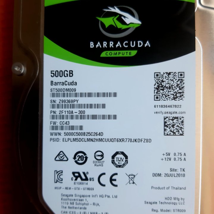 Жесткий диск Seagate Barracuda