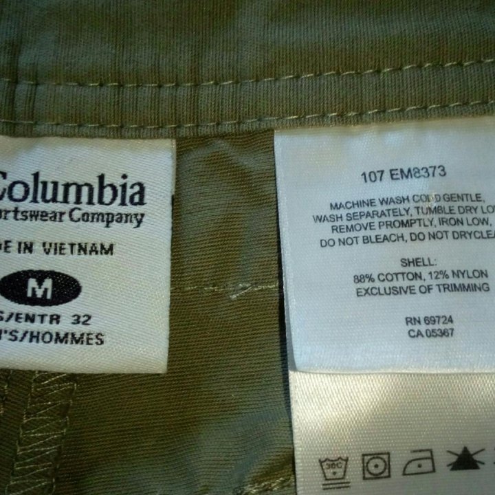 Брюки COLUMBIA р.М новые