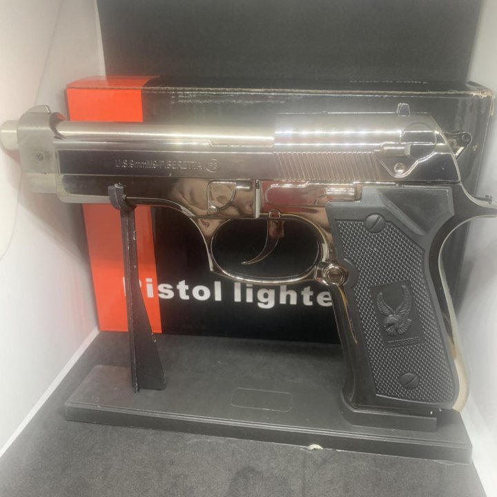 Зажигалка пистолет Beretta 9 mm M 9