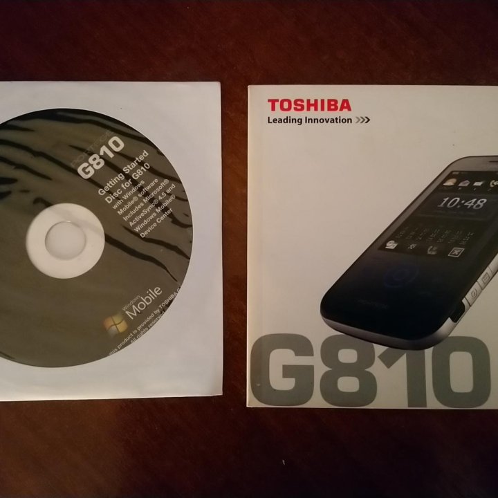 Руководство пользователя Toshiba G810