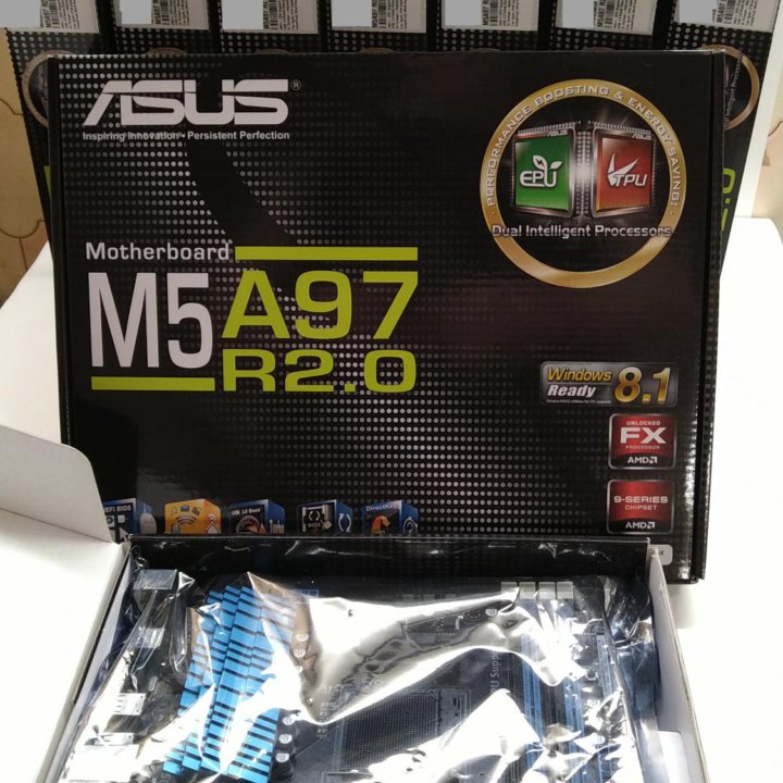 MB & CPU AM3+ новые и MB for LGA 775 новые 2шт