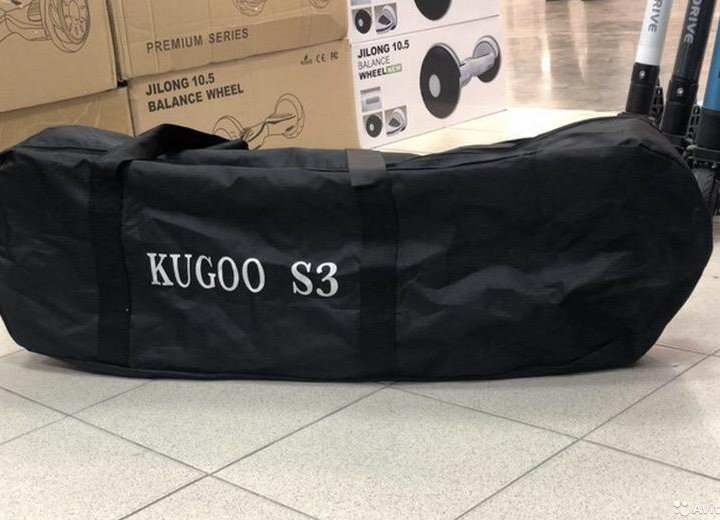 Электросамокат kugoo s3 jilong