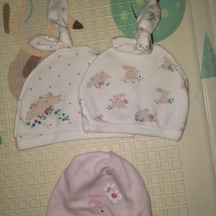 Новые шапочки для новорожденного
