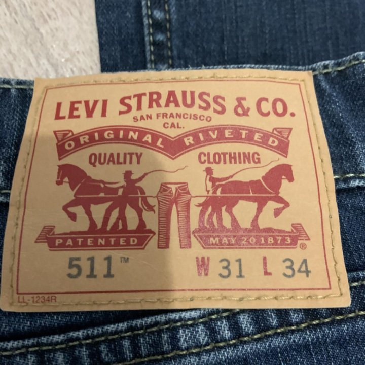 Джинсы Levi’s 511 W31 L34