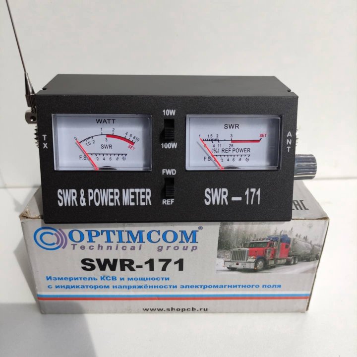 Измеритель КСВ и мощности SWR-171 Optim