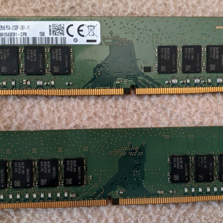 Samsung DDR4 2x8Gb 16GB 2133MHz 16Bank двуранговая