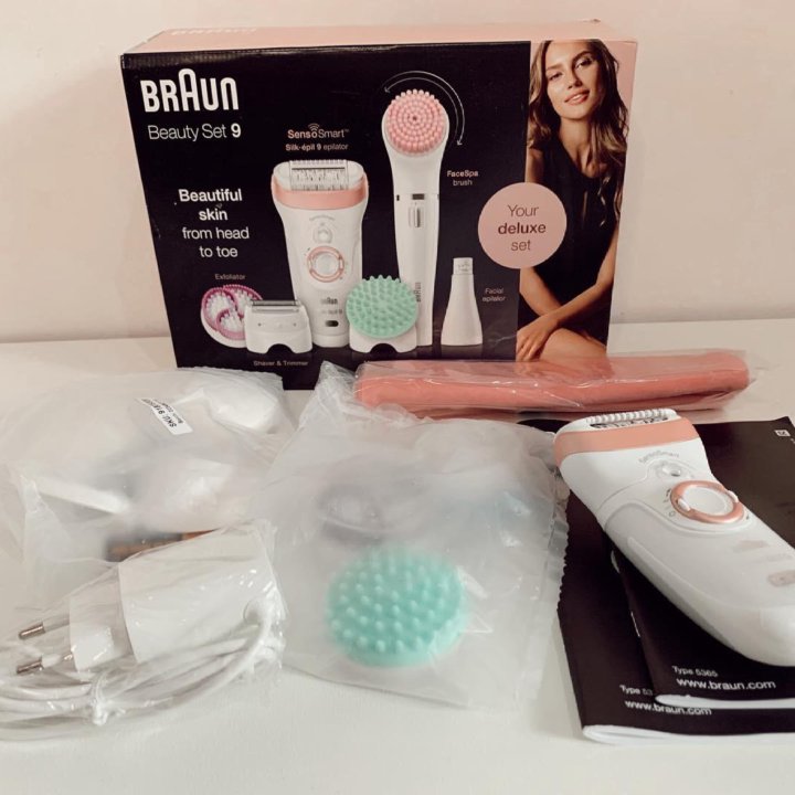 Эпилятор Braun 9-995 BS Silk-épil Beauty Set 9