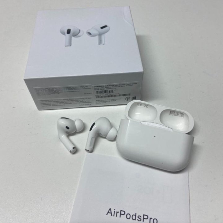 Наушники AirPods PRO (лучшая точная копия)+ПОДАРОК