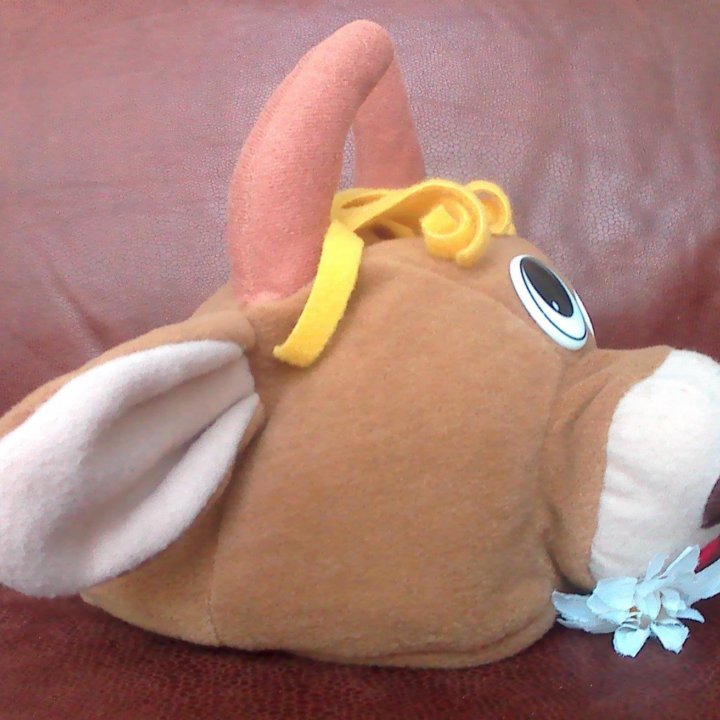 Карнавальная Шапка Бык Бычок Корова