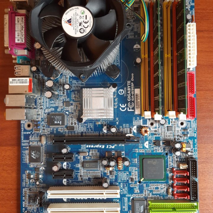 GA-8I915P Duo + проц и DDR