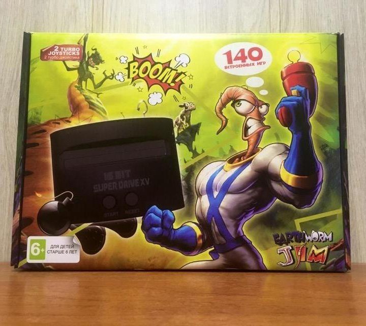 Sega Super Drive Earthworm Jim (140-in-1)