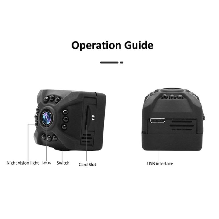 IP WI-FI Мини Камера IR Сенсор