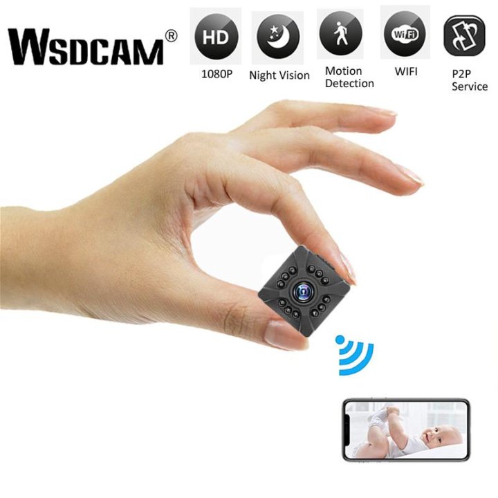 IP WI-FI Мини Камера IR Сенсор