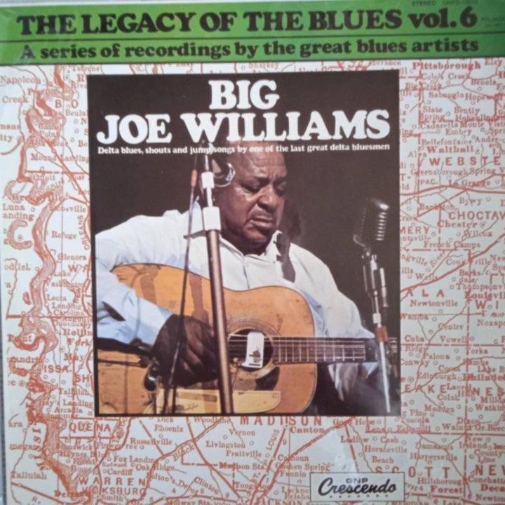 Big Joe Williams,Poljazz Виниловая пластинка