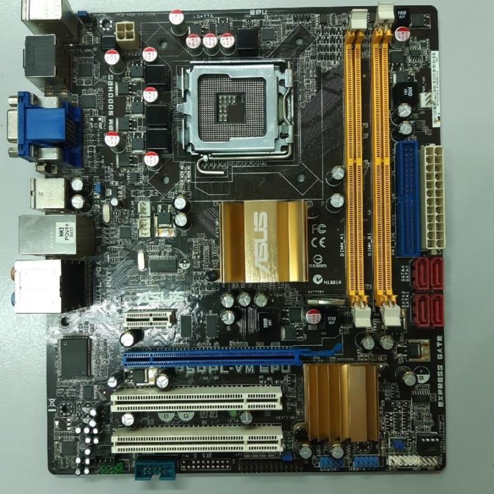 Socket 775 ASUS P5QPL-VM EPU