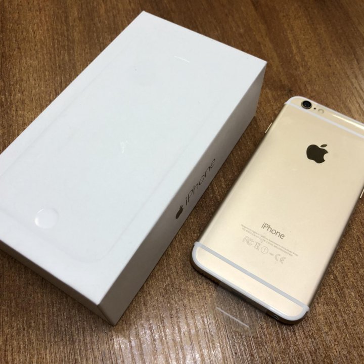 iPhone 6 16gb оригинал новый Gold