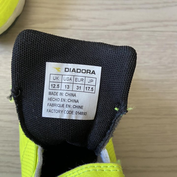 Футбольные бутсы Diadora 30 р