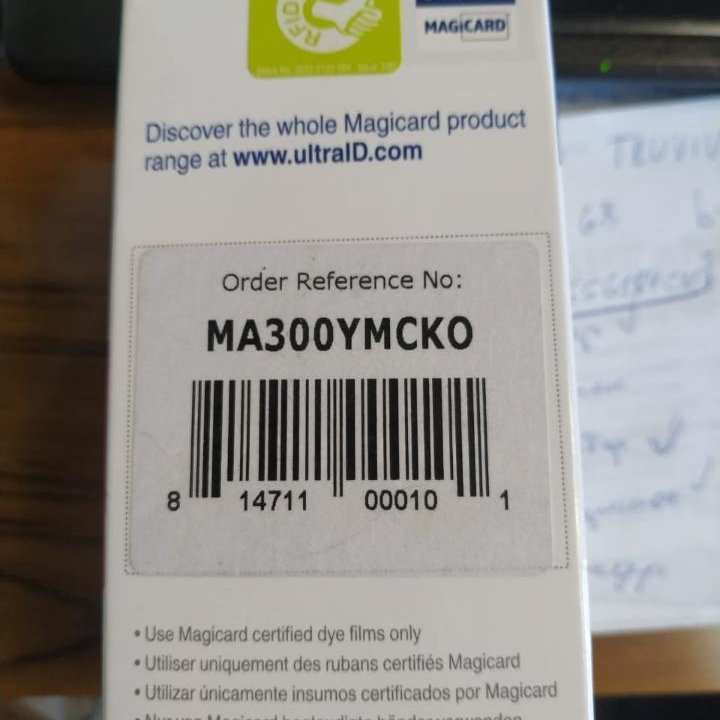 Лента Magicard MA300YMCKO