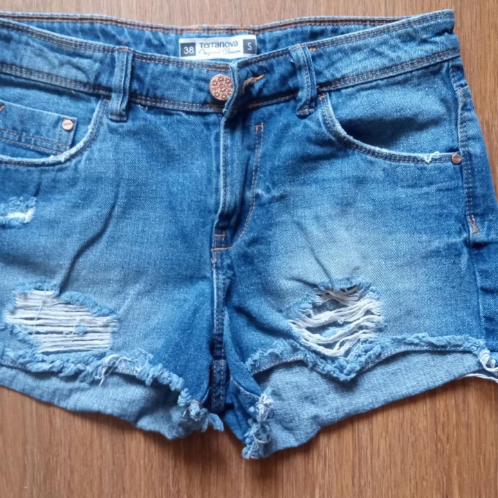 Шорты джинсовые