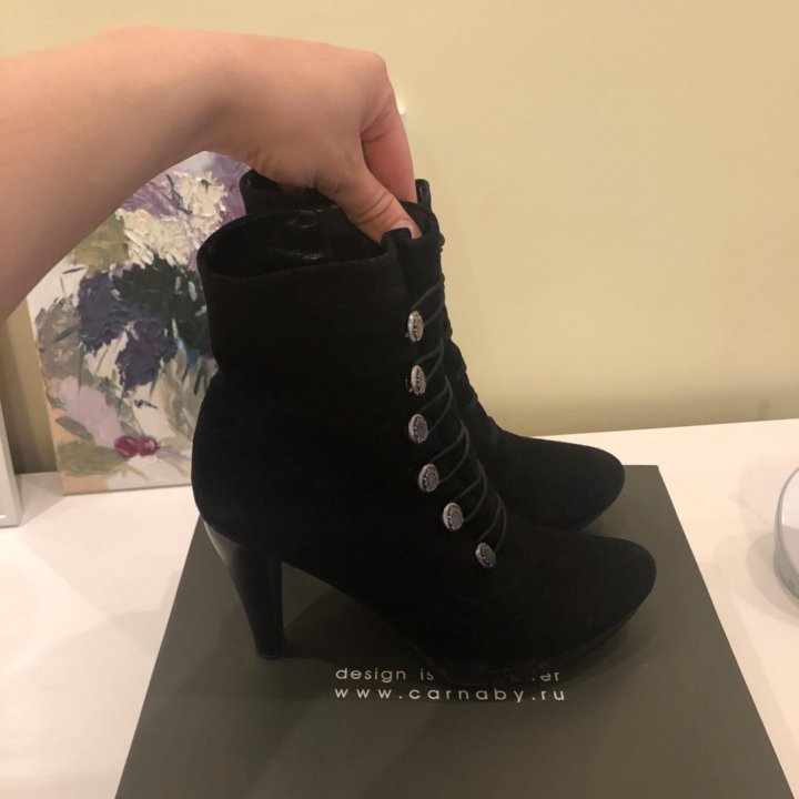 Ботильоны зимние