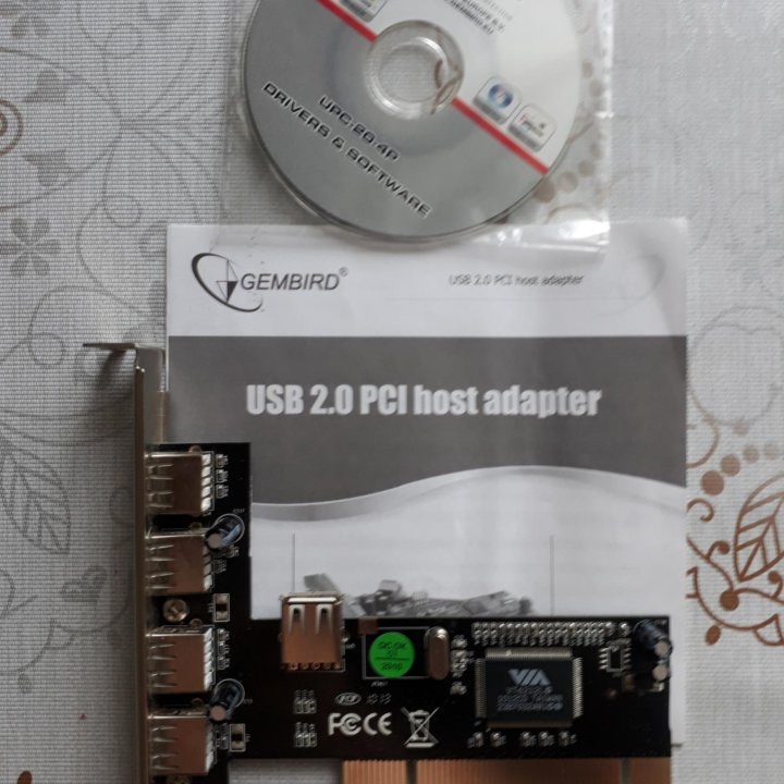 Адаптер usb 2.0 pci