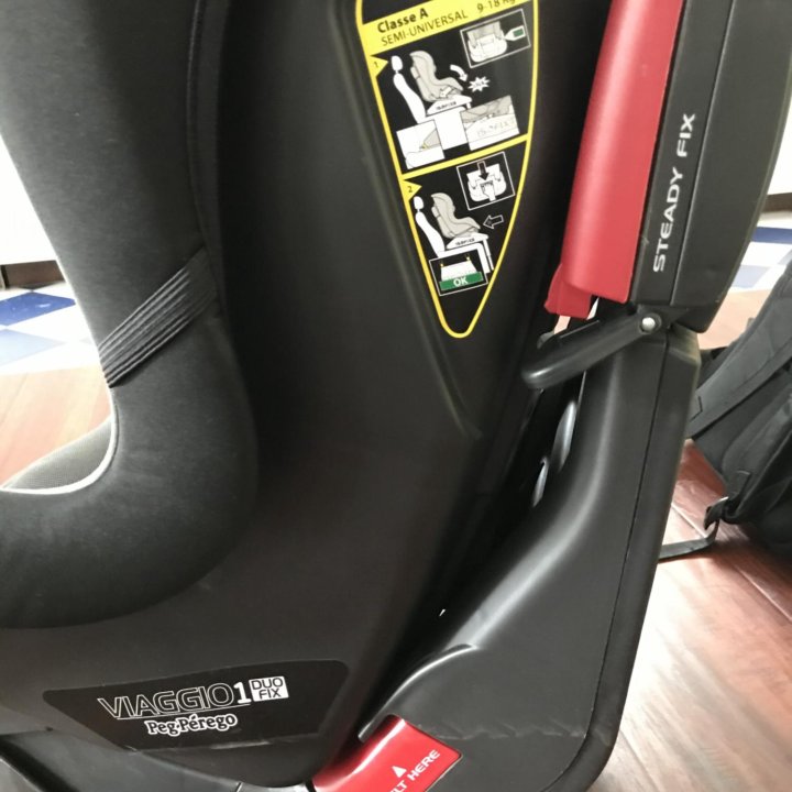 Автокресло peg-perego viagio duo fix isofix/ремень