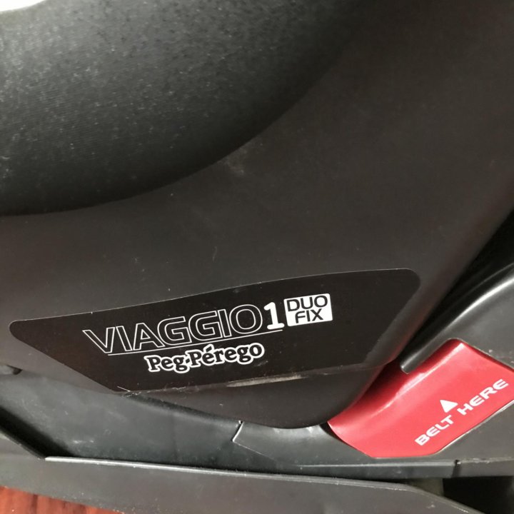 Автокресло peg-perego viagio duo fix isofix/ремень