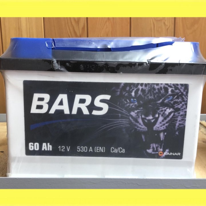 Аккумулятор Bars 60ah 530a