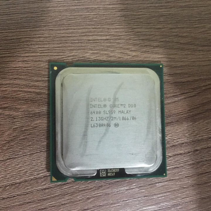 Intel Core 2 DUO E6400 + боксовый кулер