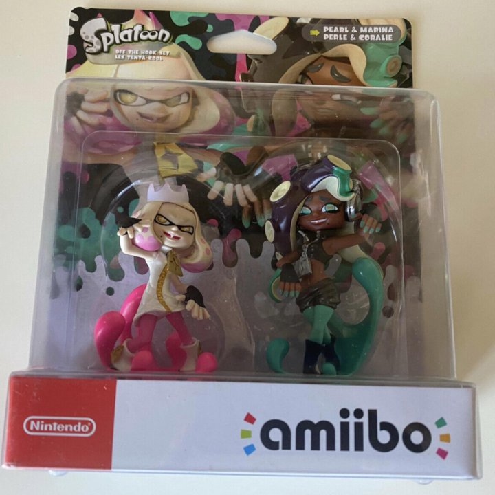 Marina & Pearl amiibo, новая