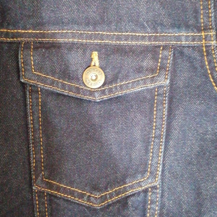 Новая джинсовая куртка р S