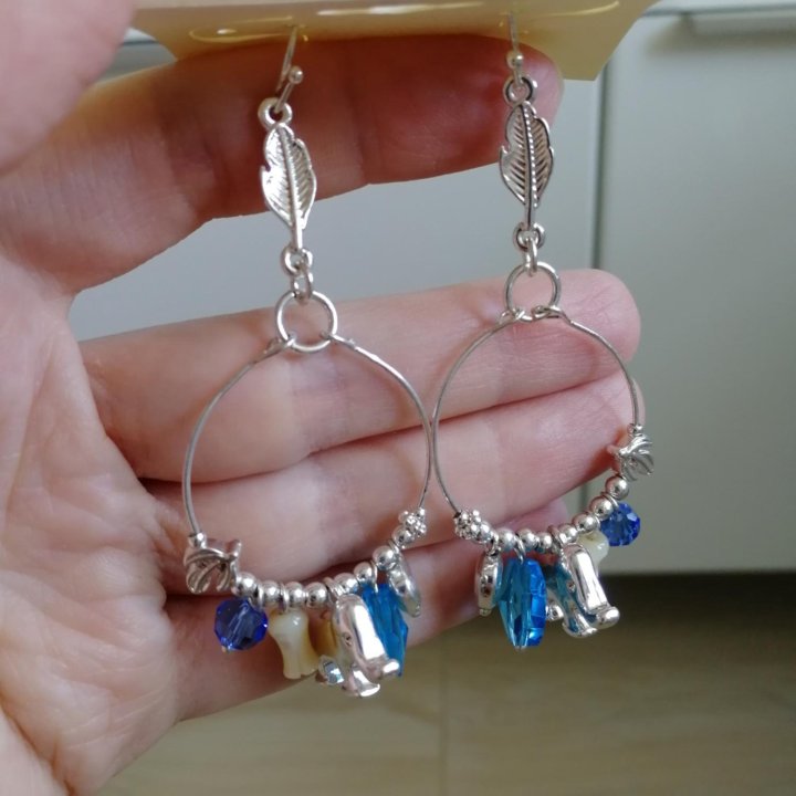 Новые серьги