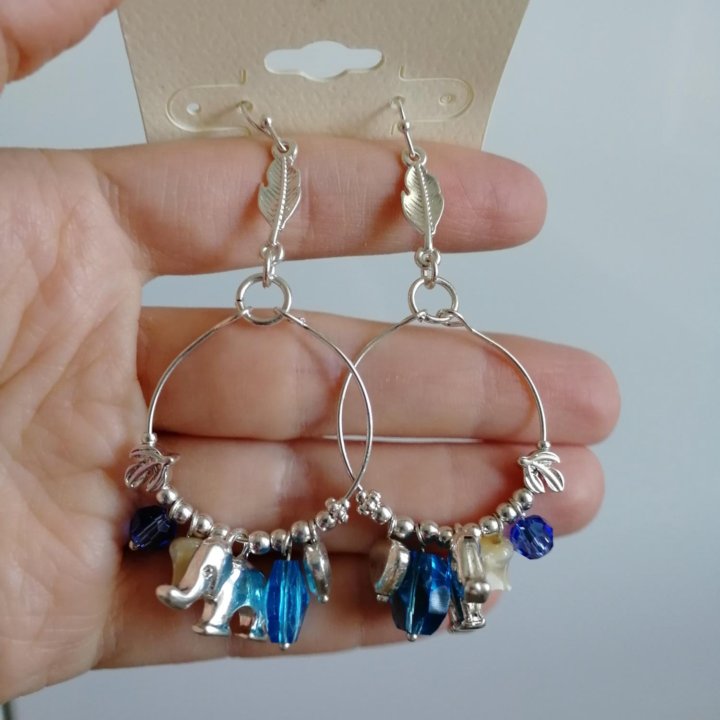 Новые серьги