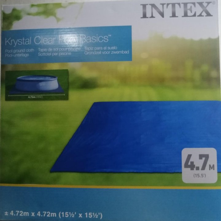 Подстилка INTEX 4.72 * 4.72 м артикул 28048