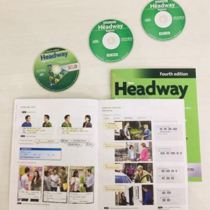 Headway Beginner, Elem, Pre Inter четвертое издан