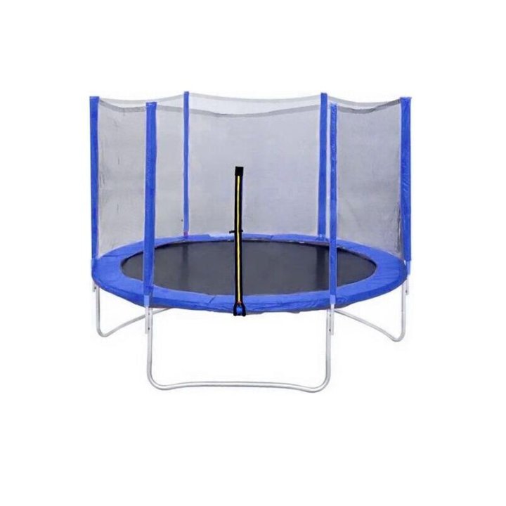 Батут DFC Trampoline Fitness с сеткой 10FT(синий)