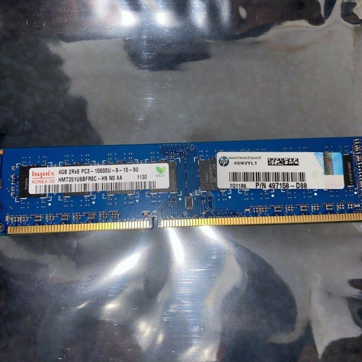 Hynix 4GB DDR3 4гб 1333Mhz двусторонняя ддр3