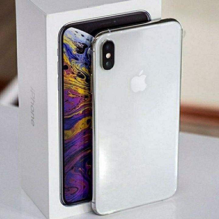 iPhone XS MAX 256Gb Silver / Новый / Гарантия