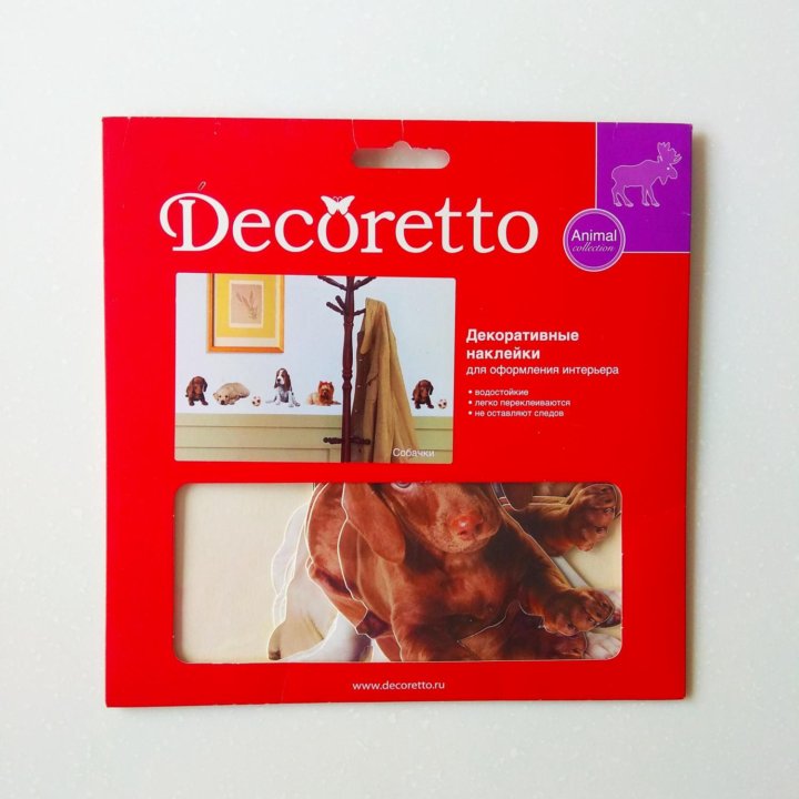 Декоративные наклейки Decoretto Animal collection