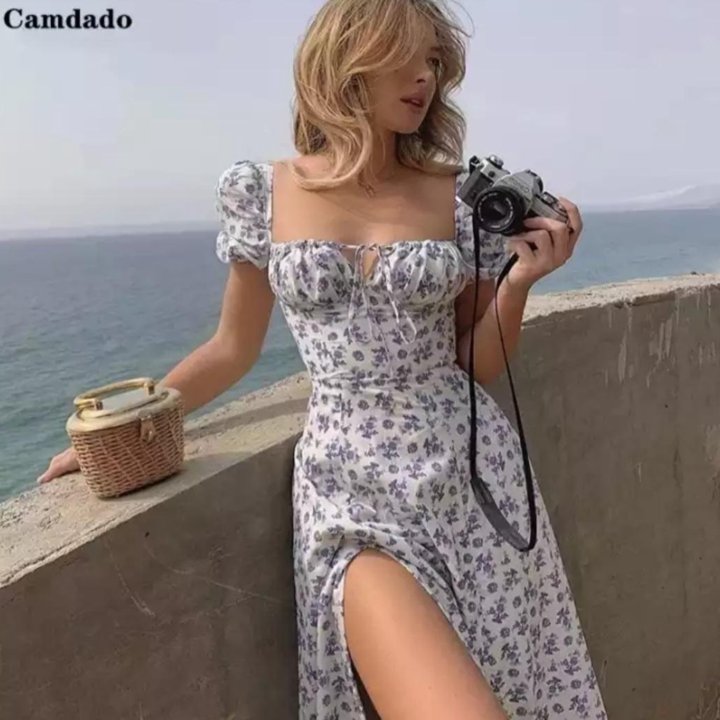 Новое платье миди